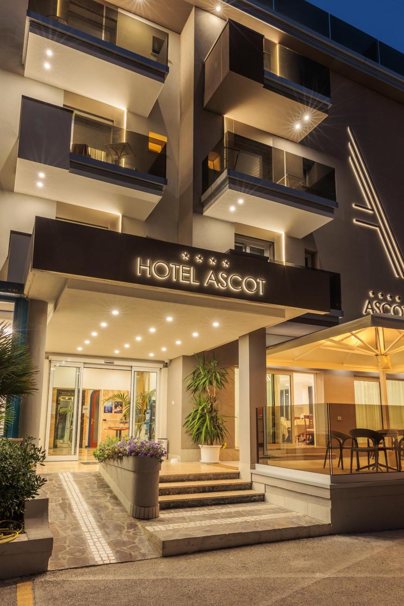 Hotel Ascot Риччоне Экстерьер фото